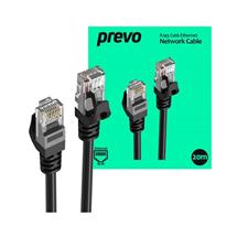 Prevo | PREVO CAT6-BLK-20M networking cable Black | Quzo UK