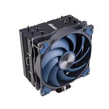 Black, Blue | Akasa Alucia H4 Plus Processor Air cooler 12 cm Black, Blue 1 pc(s)