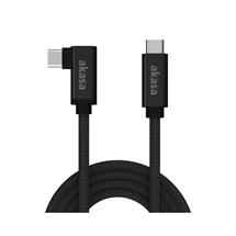 AKASA AKCBUB6620BK Data Cable. RightAngled USB 3.2 Gen 2x2 TypeC (M)