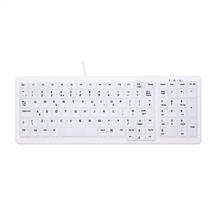 CHERRY AK-C7000 keyboard Medical USB QWERTY UK English White