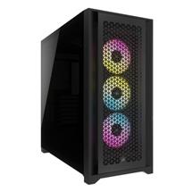 ATX, EATX, micro ATX, Mini-ITX | Corsair iCUE 5000D RGB Airflow Midi Tower Black | Quzo UK