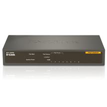 DLink DGS1008P, Unmanaged, L2, Gigabit Ethernet (10/100/1000), Full