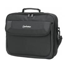 Pc/Laptop Bags And Cases  | Manhattan Cambridge Laptop Bag 14.1", Clamshell Design, Black, LOW