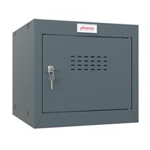Lockers | Phoenix CL Series Size 1 Cube Locker in Antracite Grey with Key Lock
