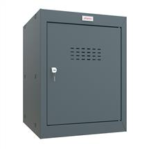 Lockers | Phoenix CL Series Size 2 Cube Locker in Antracite Grey with Key Lock