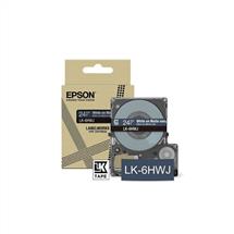 Printer Labels | Epson LK-5HWJ Navy, White | In Stock | Quzo UK