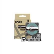 Epson Printer Labels | Epson LK-5TBJ Black, Transparent | In Stock | Quzo UK
