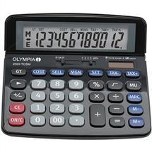 Olympia Desktop Calculators | Olympia 2502 calculator Desktop Basic Black, Blue, Grey
