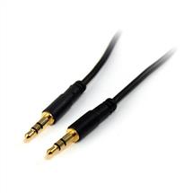 Audio Cables | StarTech.com 3 ft Slim 3.5mm Stereo Audio Cable - M/M
