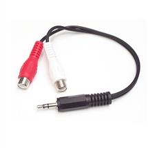 Startech Audio Cables | StarTech.com 6in Stereo Audio Cable - 3.5mm Male to 2x RCA Female