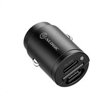 Mobile Device Chargers | ALOGIC Rapid Power 30W Mini Car Charger 2xUSB-C | In Stock