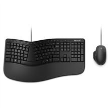Ergonomic Desktop | Microsoft Ergonomic Desktop keyboard Mouse included USB Black