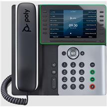 POLY Edge E500 IP Phone and PoEenabled, IP Phone, Black, Wired