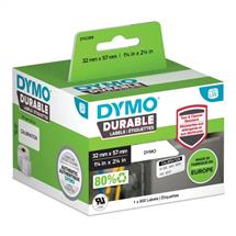 Polypropylene (PP) | DYMO LabelWriter™ Durable Labels - 57 x 32mm | In Stock