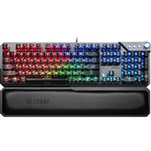 Mechanical Keyboard | MSI VIGOR GK71 SONIC  BLUE SWITCHES, Fullsize (100%), USB, Mechanical,