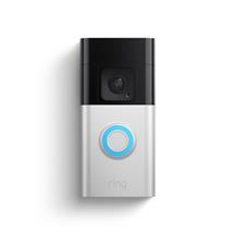 Works with Alexa | Ring Battery Doorbell Plus Black, Nickel | Quzo UK