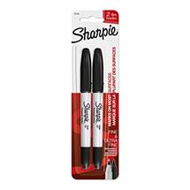 Sharpie 1985878 permanent marker Black 2 pc(s) | In Stock