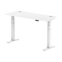 Computer Desks | Dynamic Air Slimline White | In Stock | Quzo UK