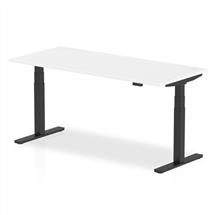 AIR Office Desks | Dynamic Air Black, White | In Stock | Quzo UK