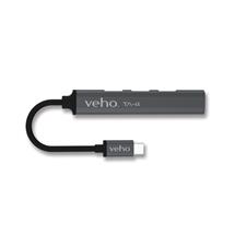 Interface Hubs | Veho TA-4 USB-C 4 port USB-A Mini hub | In Stock | Quzo UK
