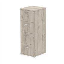 Dynamic I003243 filing cabinet Melamine Faced Chipboard (MFC) Grey,