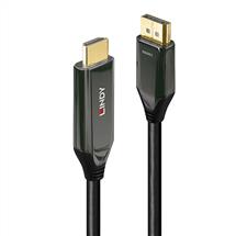 Displayport Cables | Lindy 2m Active DisplayPort 1.4 to HDMI 8K60 Cable