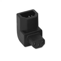 Lindy Right Angled IEC Adapter, Down | In Stock | Quzo UK