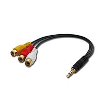 Lindy  | Lindy AV Adapter Cable - Stereo and Composite Video
