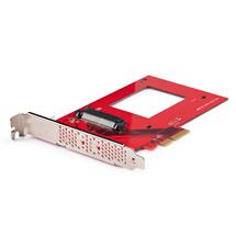 StarTech.com U.3 to PCIe Adapter Card, PCIe 4.0 x4 Adapter For 2.5"