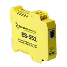 Yellow | Brainboxes ES-551 interface cards/adapter RJ-45 | Quzo UK