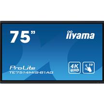 3840 x 2160 pixels | iiyama TE7514MISB1AG Signage Display Interactive flat panel 190.5 cm