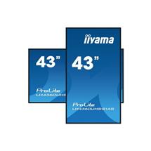 Iiyama  | iiyama LH4360UHSB1AG Signage Display Digital Aboard 108 cm (42.5") LED