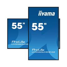 Iiyama  | iiyama LH5560UHSB1AG Signage Display Digital Aboard 139.7 cm (55") LED