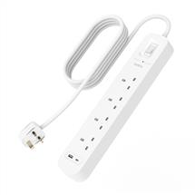 Belkin Connect White 4 AC outlet(s) 2 m | Quzo UK