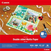 Canon MP-101D Double-sided Matte Paper, 12"x12", 30 sheets
