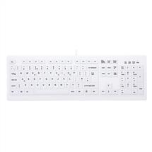 CHERRY AK-C8100F-UVS-W/UK keyboard Medical USB QWERTY UK English White