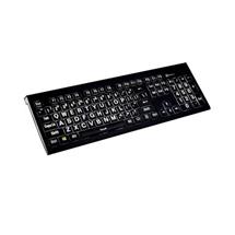 Logickeyboard LKBLPWBA2PCUK keyboard Office USB QWERTY English Black,