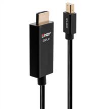 Lindy 2m Active Mini DisplayPort to HDMI Cable with HDR