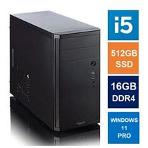 Spire MATX Tower PC, Fractal Core 1100 Case, i511400, 16GB 3200MHz,