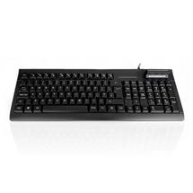 Accuratus 108S keyboard Universal USB QWERTY UK English Black