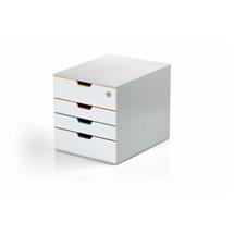 Office Drawer Units | Durable VARICOLOR MIX 4 SAFE Grey Plastic | In Stock