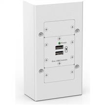 Kramer Electronics  | Kramer Electronics OWB-2G/EU/GB outlet box White | In Stock