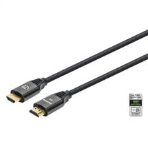 Manhattan  | Manhattan HDMI Cable with Ethernet, 8K@60Hz (Ultra High Speed), 2m