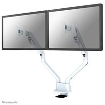 Neomounts FPMAD750DWHITE2 Monitor arm 1032"  gas spring  Topfix