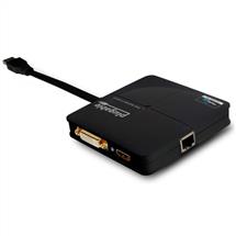 Plugable | Plugable Technologies USB3-3900DHE laptop dock/port replicator Black