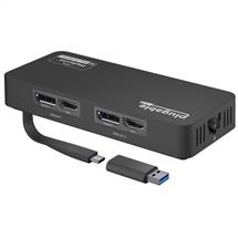 Plugable Technologies 4K DisplayPort and HDMI Dual Monitor Adapter