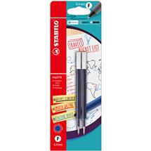 Refill Ink & Cartridges | STABILO PALETTE Fine Blue 2 pc(s) | In Stock | Quzo UK