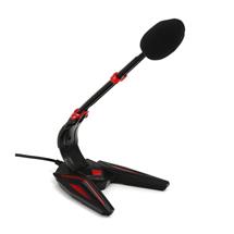 Microphones | Varr Gaming 3.5mm Microphone with Stand, Adjustable 180°, Control