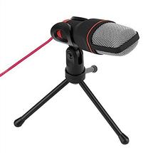 Gaming Microphone | Varr Gaming Microphone with Tripod Stand, 3.5mm jack connetion, Black,