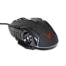 Varr Varr Gaming USB Wired Mouse, Black (with 4 LED backlights), Adjustable